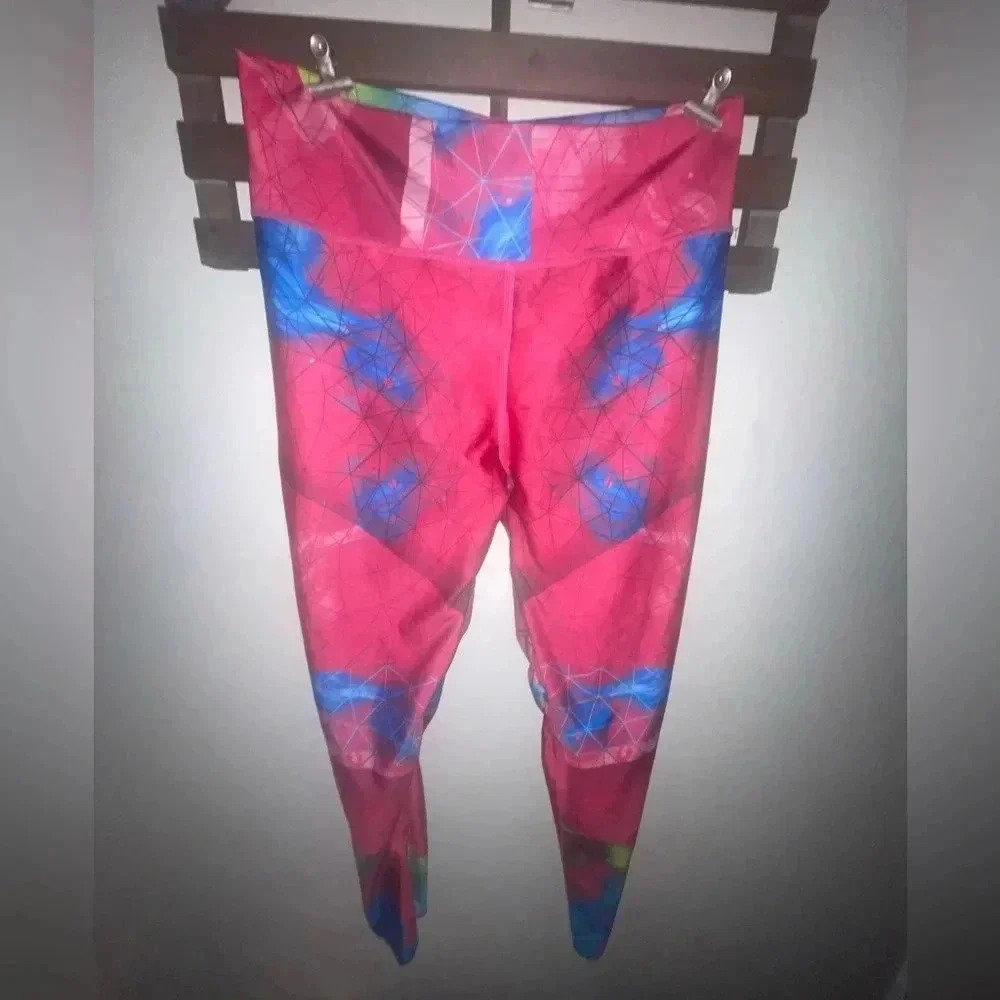 Stagmi‎ colorful leggings with compression size Large